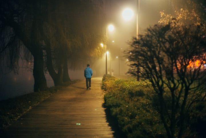 Foggy Night, Dec 2023